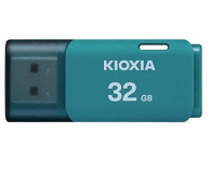 KIOXIA 32GB Hayabusa U202 USB 2.0 aqua - 1114492 - zdjęcie 1